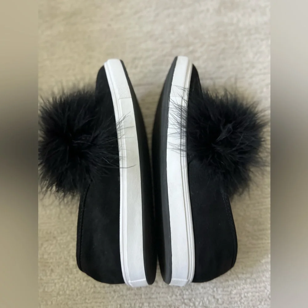 Steve Madden Emily Pom Pom Slip On Sneakers